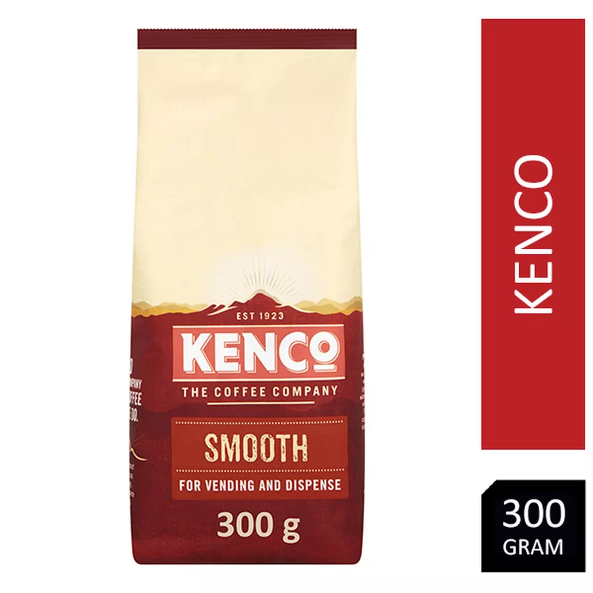 Kenco Smooth Instant Coffee Vending Bag 300g Pack – 5