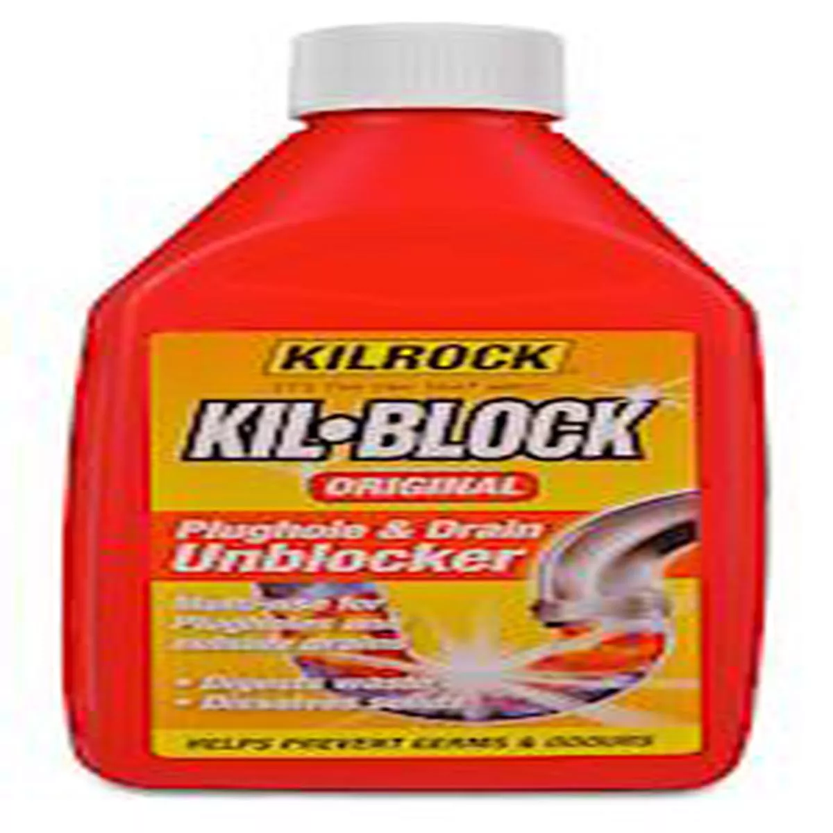 Kilrock Kil-Block Plughole and Drain Unblocker 500ml – 1