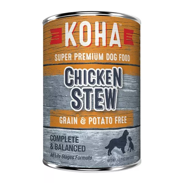 KOHA Chicken Stew Dog Food, 12.7 oz. Can