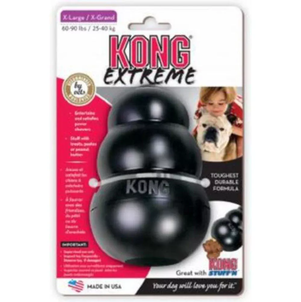 Kong, Extreme Black Toy, Black, XL