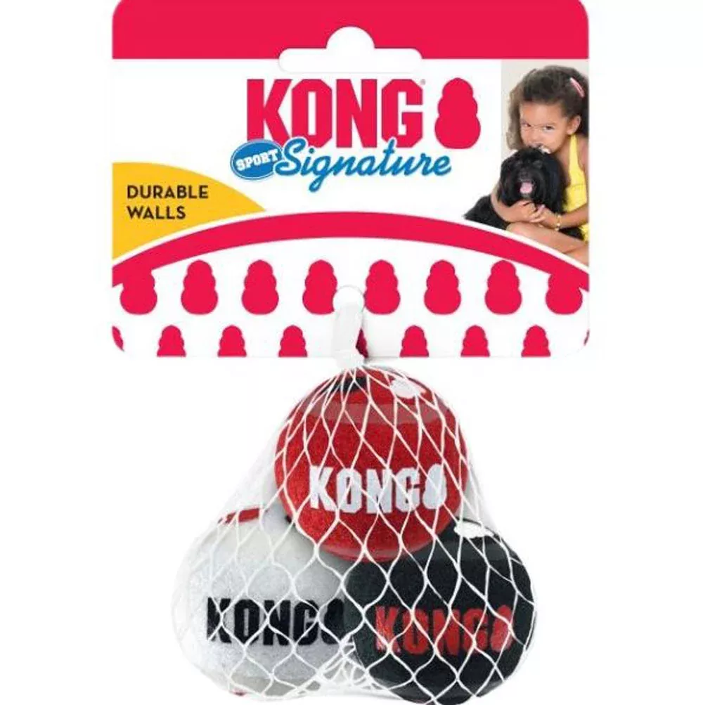 Kong, Signature Ball 3pk, Small