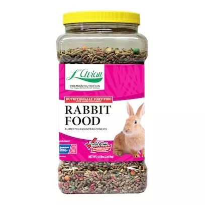 L'Avian Plus Rabbit Food Jar, 4.5 lb