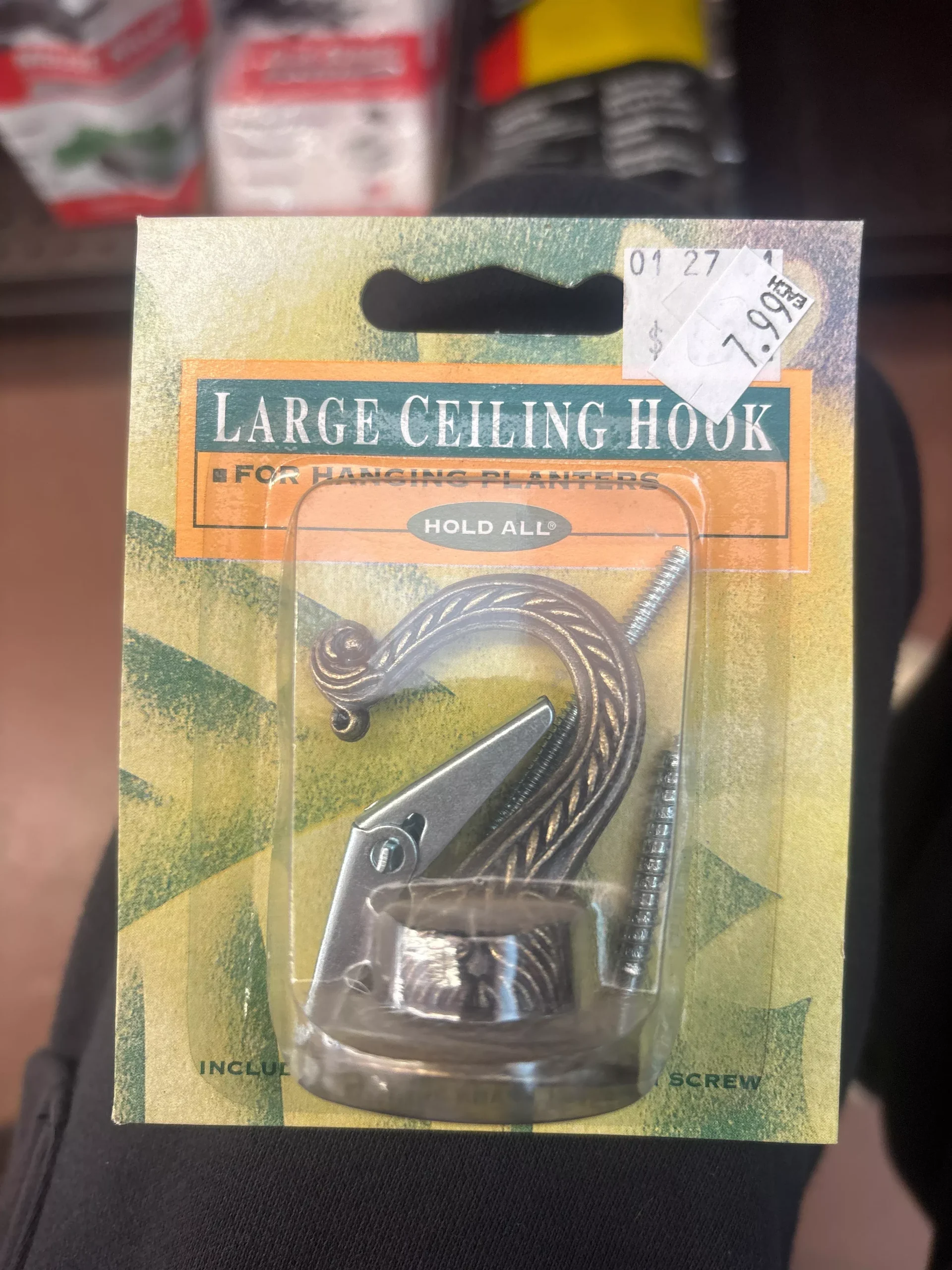 Large Ceiling Hook