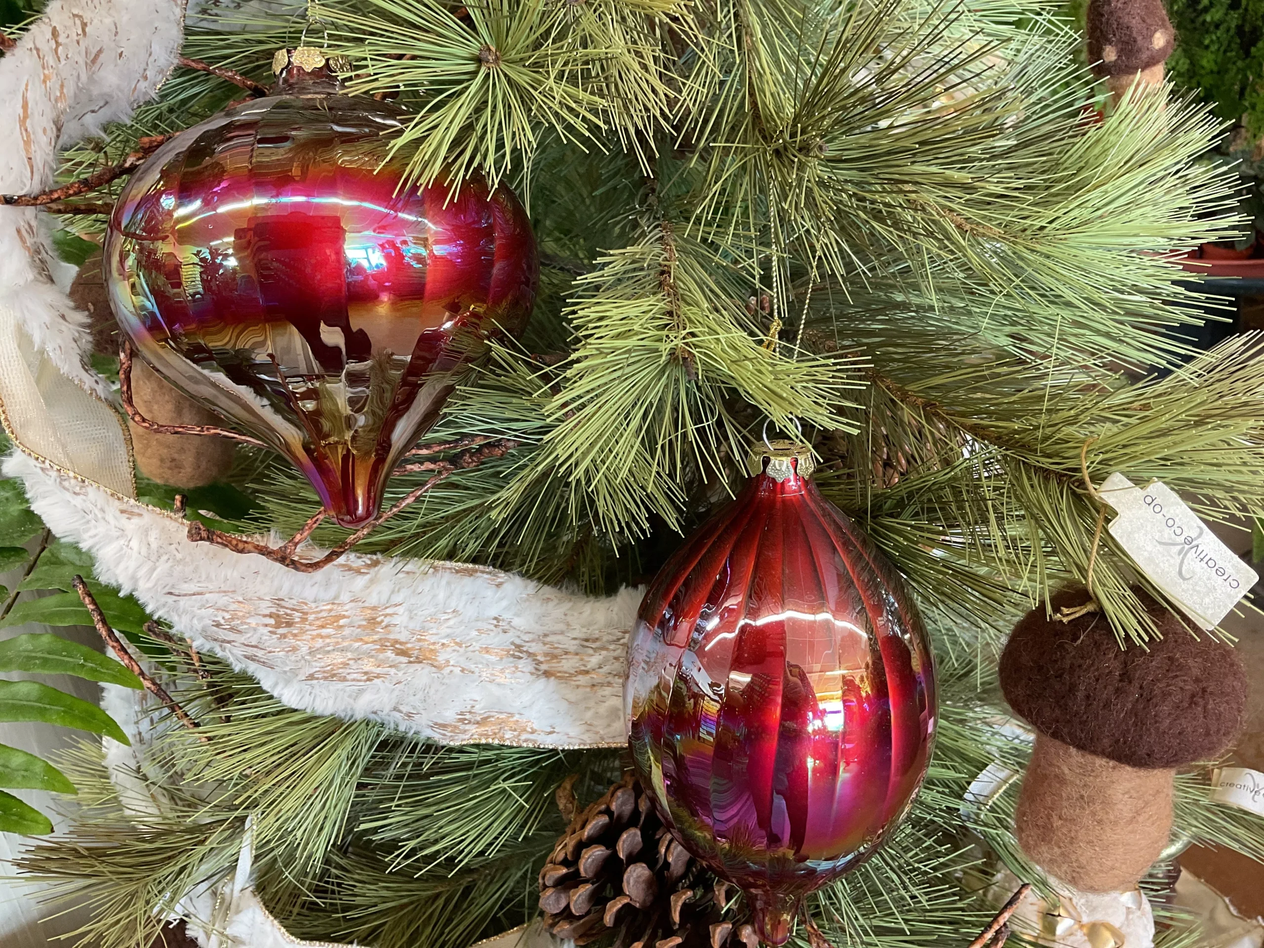 Large Iridescent Ornament