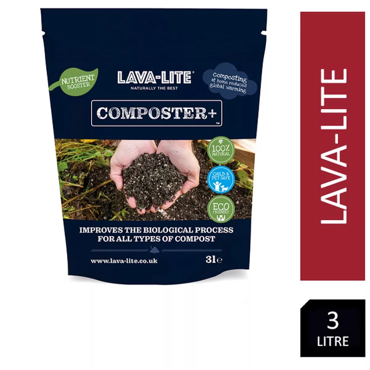 Lava-Lite Composter+ 3 Litre – 4