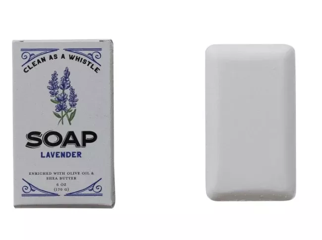 Lavender Scented Olive Oil & Shea Butter Triple Milled Bar Soap