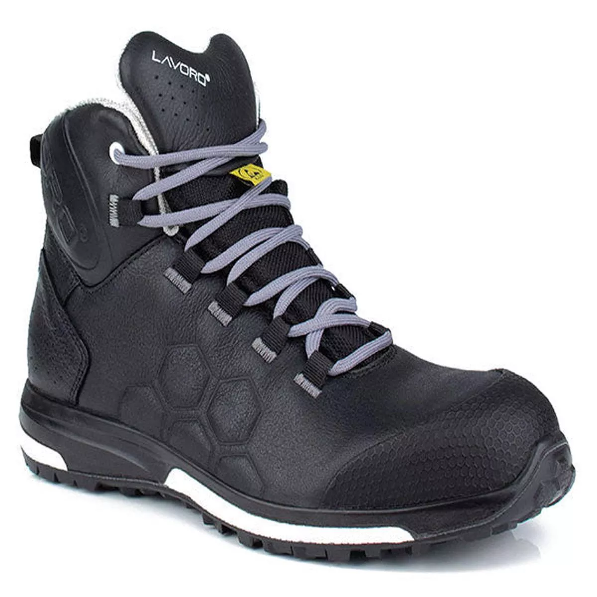 LAVORO KENOBI METAL FREE ESD BOOT BLACK – {ALL COLOURS / SIZES} – 9
