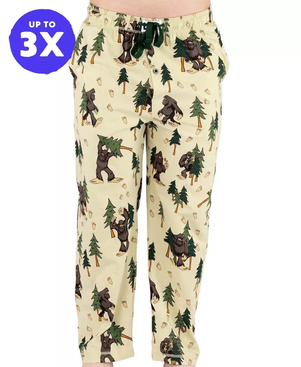 Lazy One - Papa Squatch Men's PJ Pants