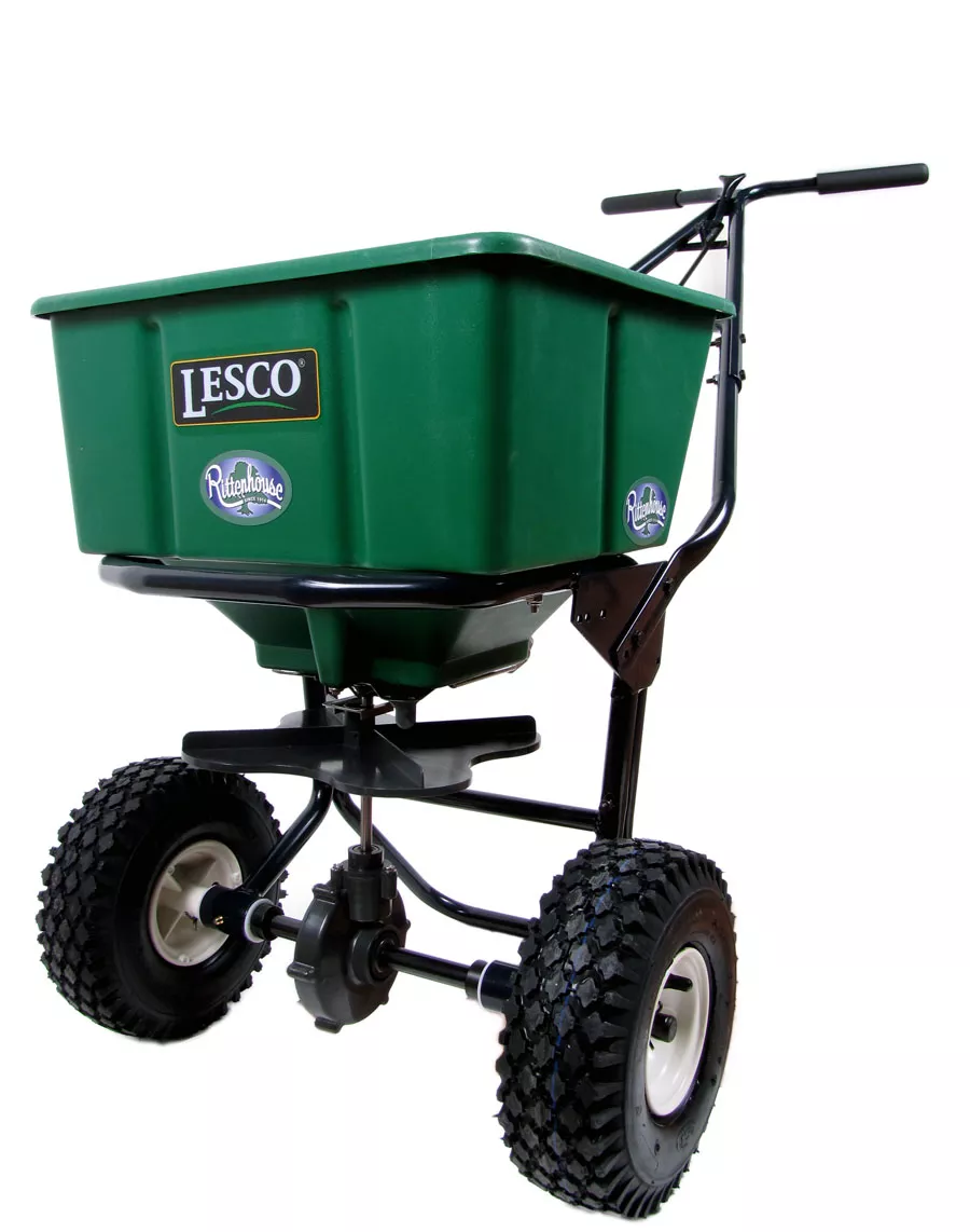 LESCO 50 lb Push Spreader - 092807