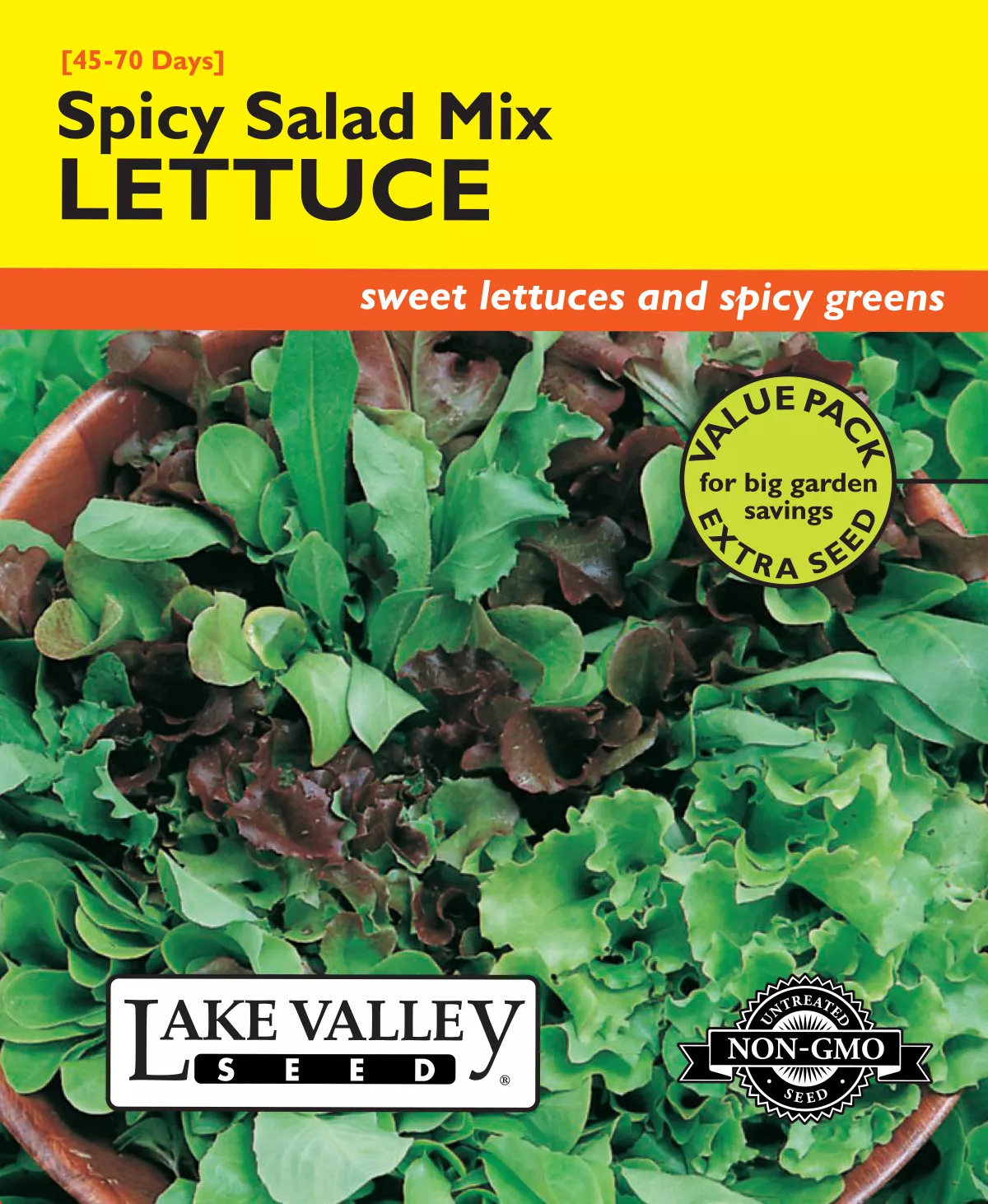 Lettuce Spicy Salad Mix – Item #671