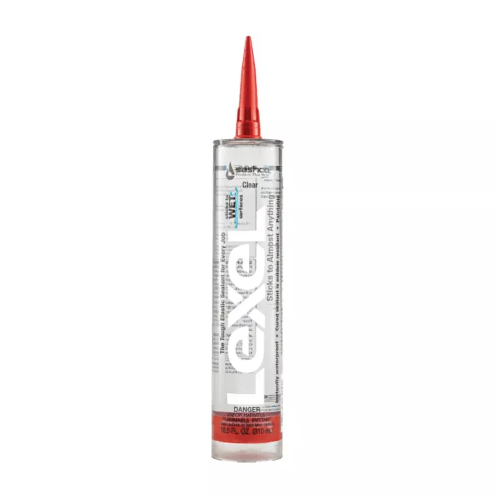 Lexel 13010 Clear Weatherproofing Sealant 10.5 oz.