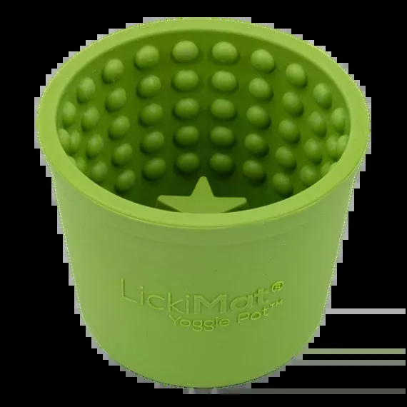 LickiMat Yoggie Pot Dog Feeder