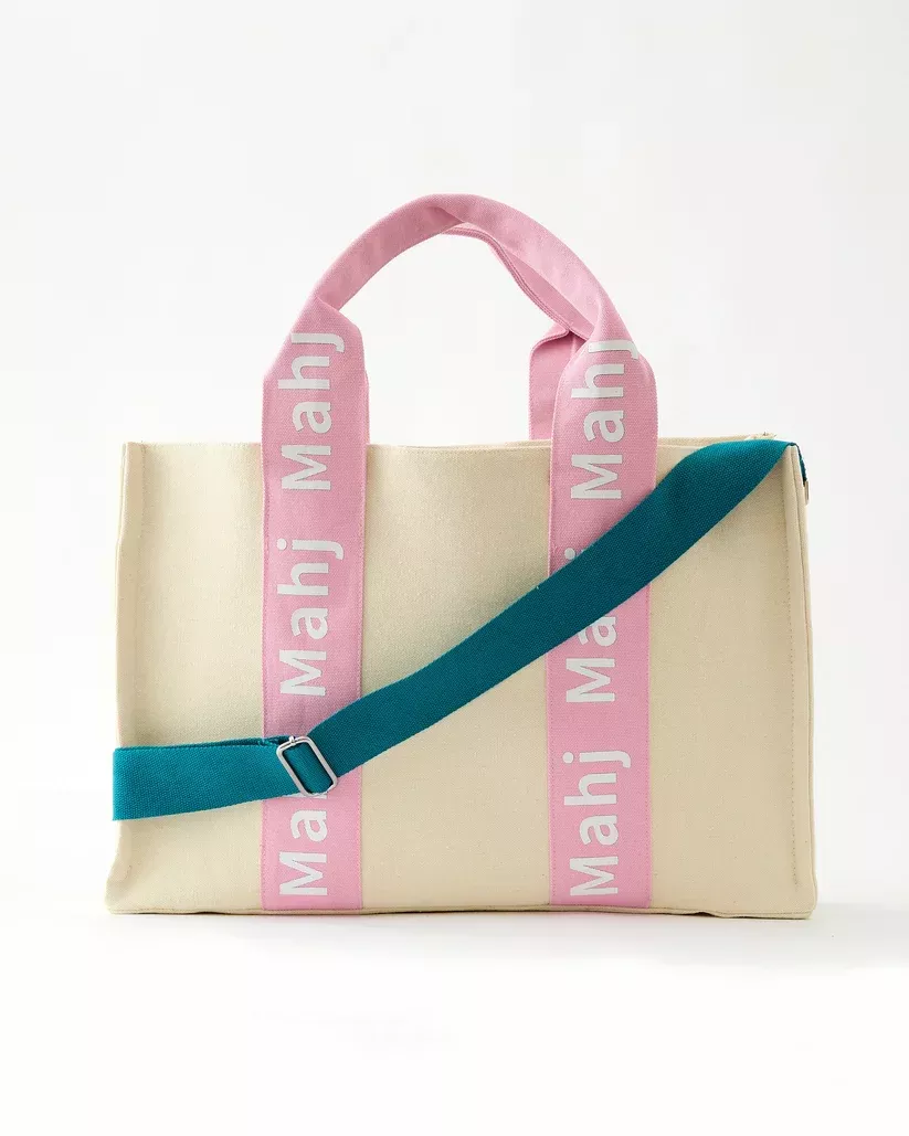 Light Pink Mahj It All Bag