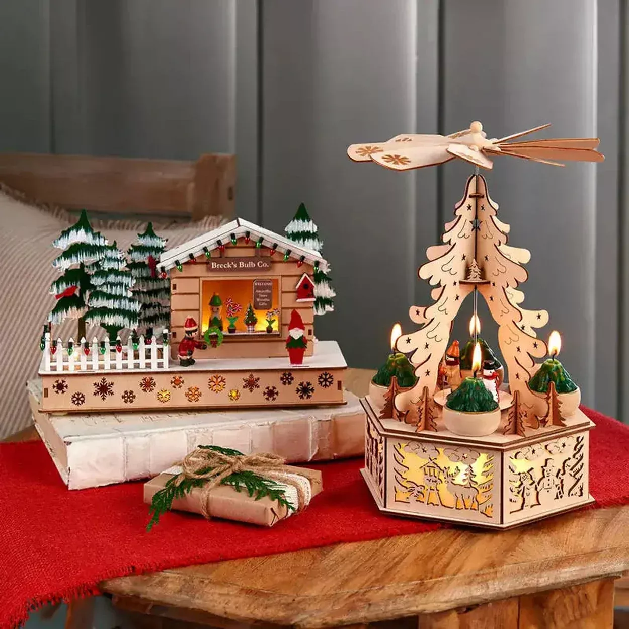 Lighted Alpine Gift Shoppe