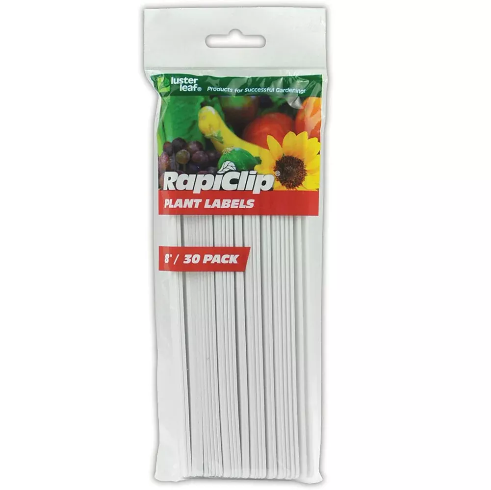 Luster Leaf, Rapiclip Plant Labels, 8", 30pk