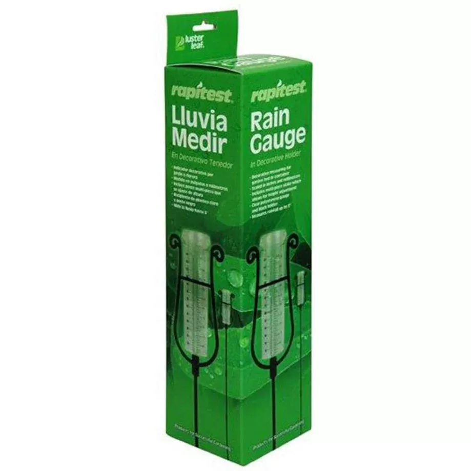Luster Leaf Rapitest Rainfall Gauge, Black
