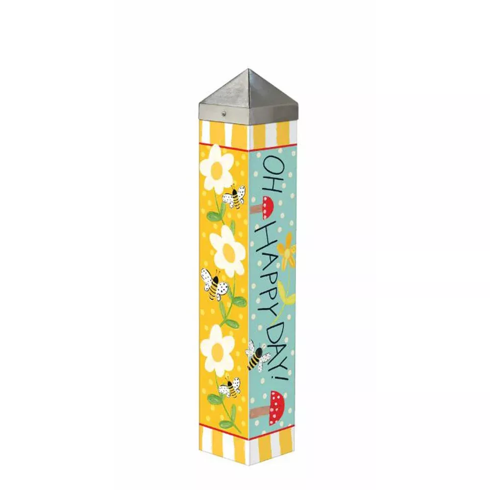 Magnet Works, Bumbly Bees Art Pole, 20"