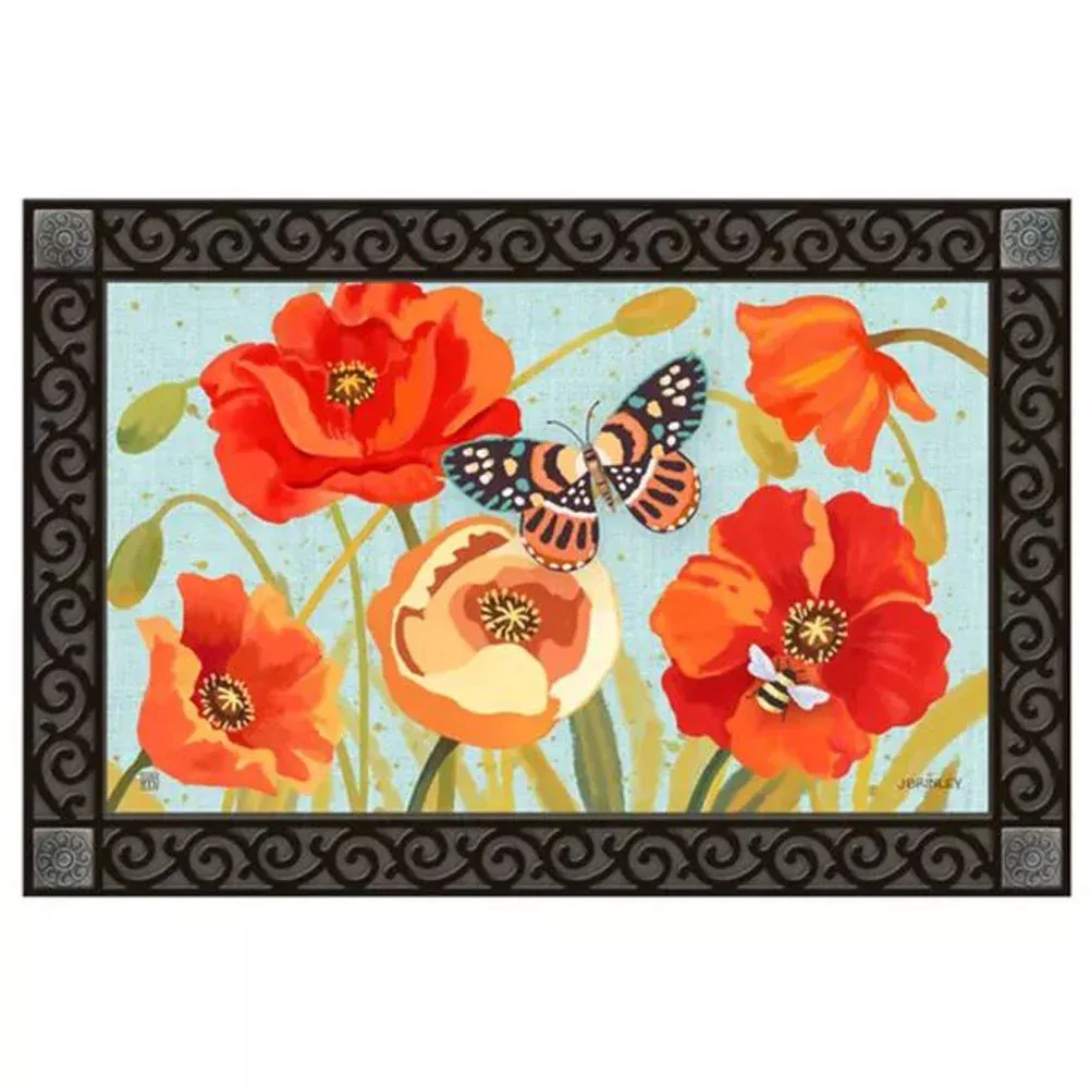 Magnet Works, Poppy Butterfly Mat mate