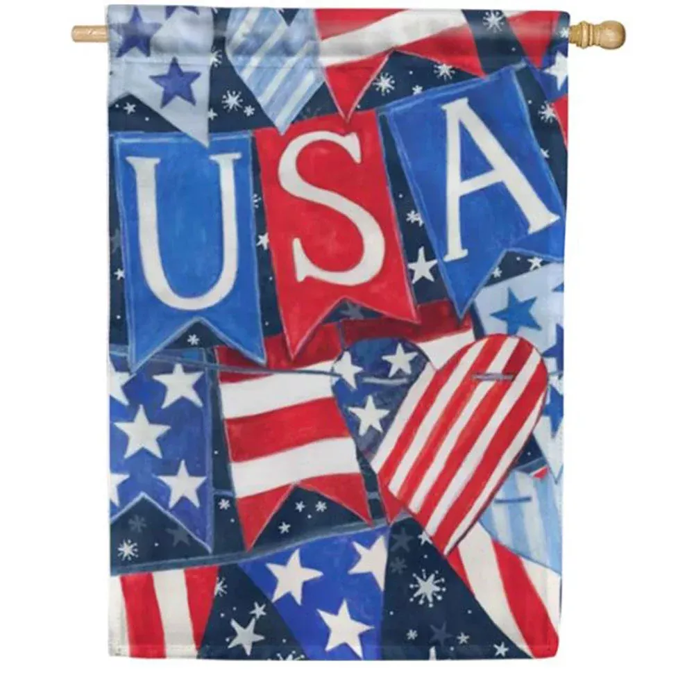 Magnet Works, USA Banner Flag