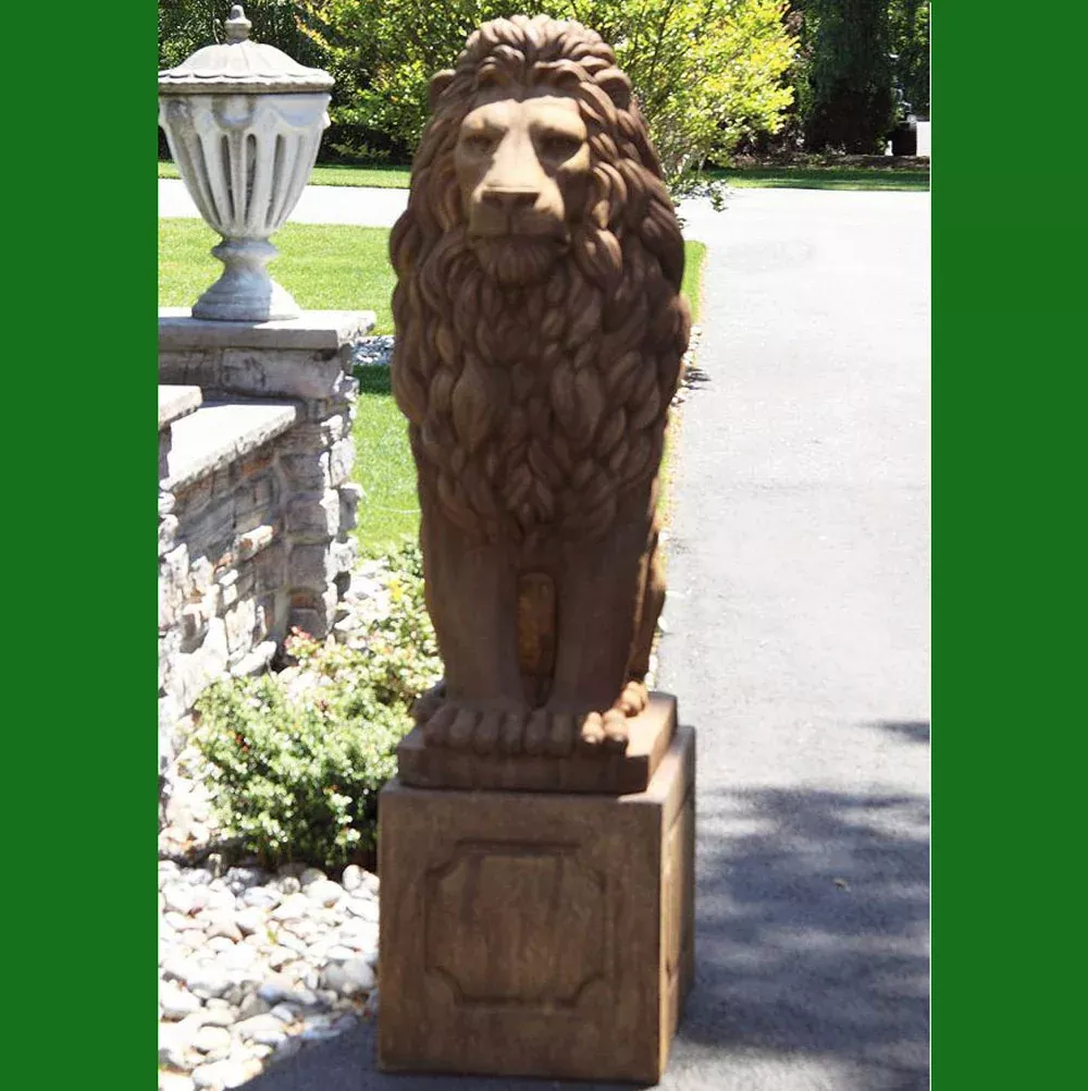 Massarelli, Grandessa Lion and Pedestal
