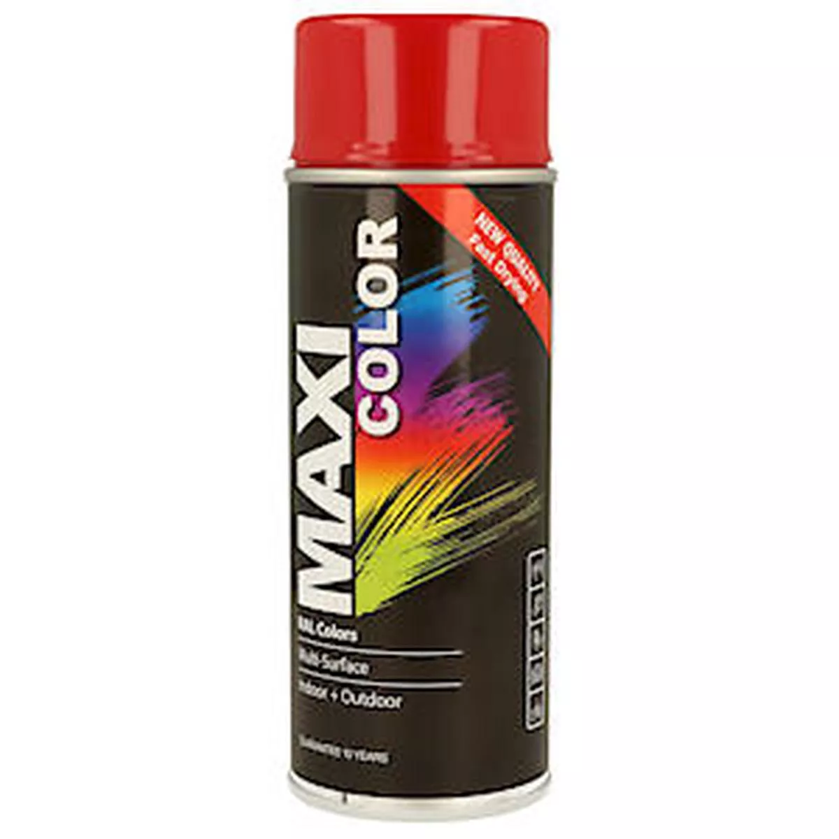 Maxicolor Quick Drying Spray Paint Gloss Carmine Red 400ml – Default Title