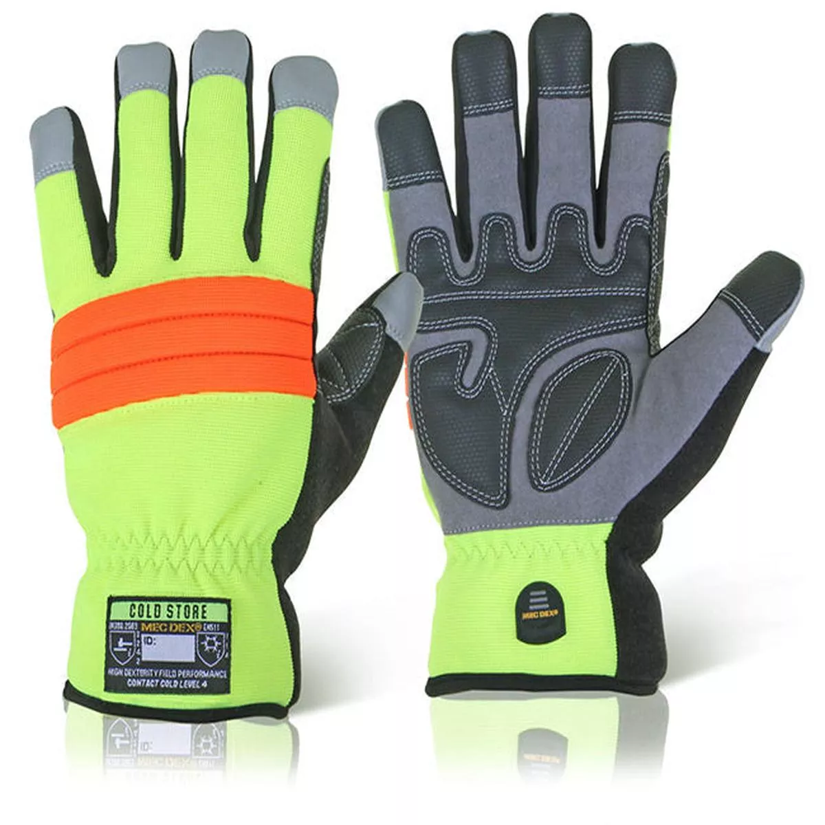 MECDEX COLD STORE MECHANICS GLOVES – {ALL COLOURS / SIZES} – M