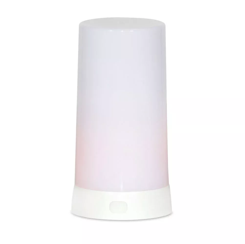 Melrose International, Fia Flame Candle, Battery Operated, 7.5", White