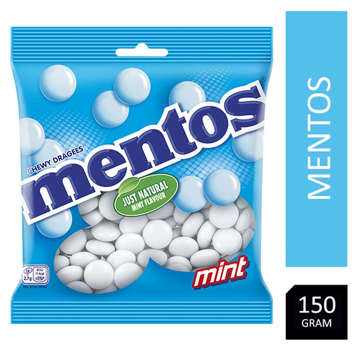 Mentos Mint Sweets Bag 150g – 24