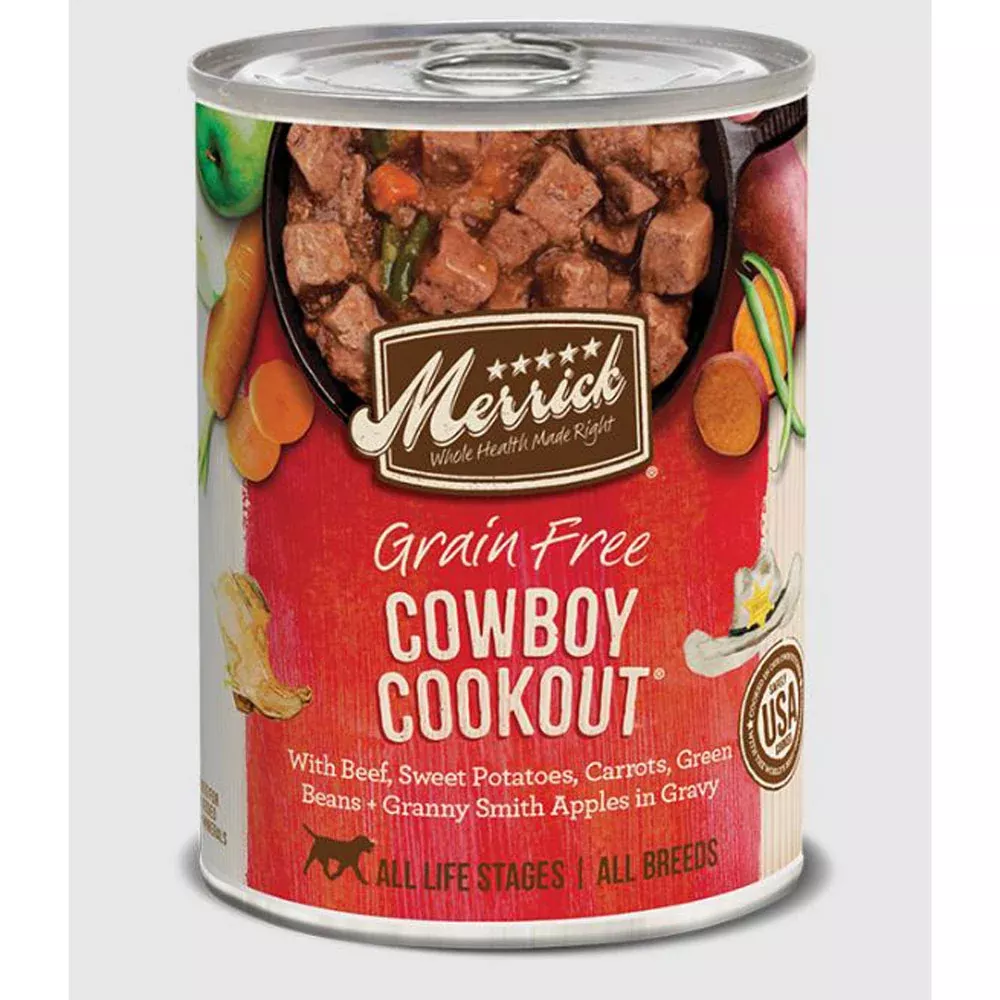 Merrick, Dog Cowboy Cookout, 13.2 oz. Can