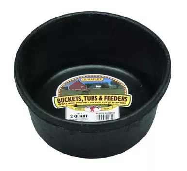 Miller 2 Quart Rubber Feed Pan