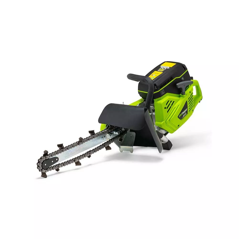 MiniTrencher GeoRipper Trencher with 2-Stroke Engine - 20" Digging Depth