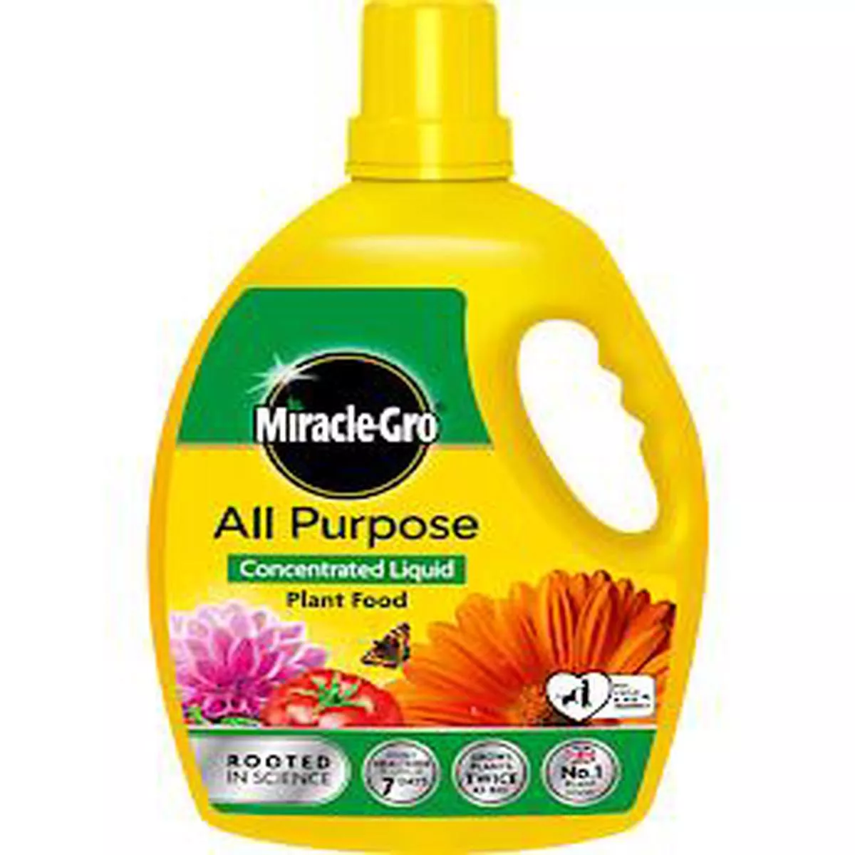 Miracle Gro Concentrated All Purpose Liquid Plant Food – 2.5L – 4