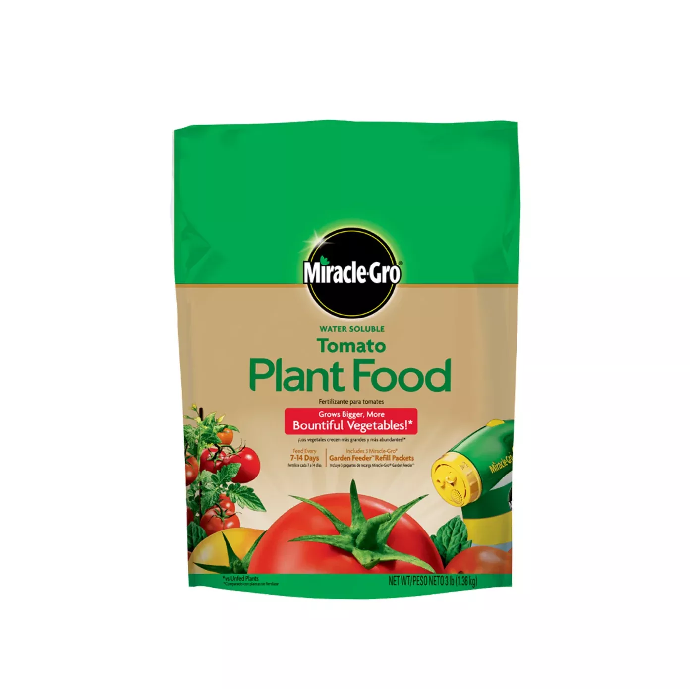 Miracle-Gro Water Soluble Tomato Plant Food, 1.5 lb