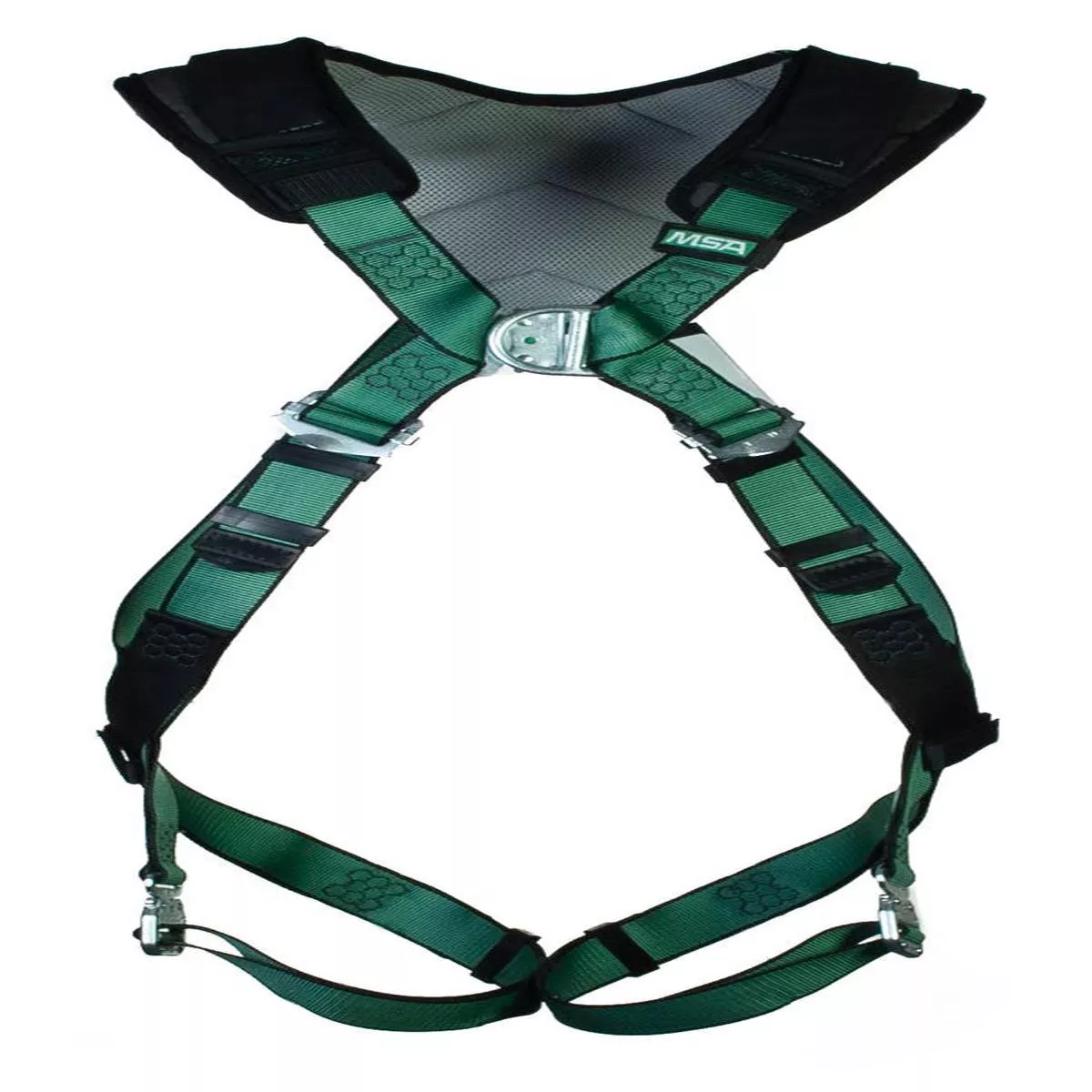 Msa XS V-Form Back/Chest D-Ring Bayonet Harness Green XS – Default Title