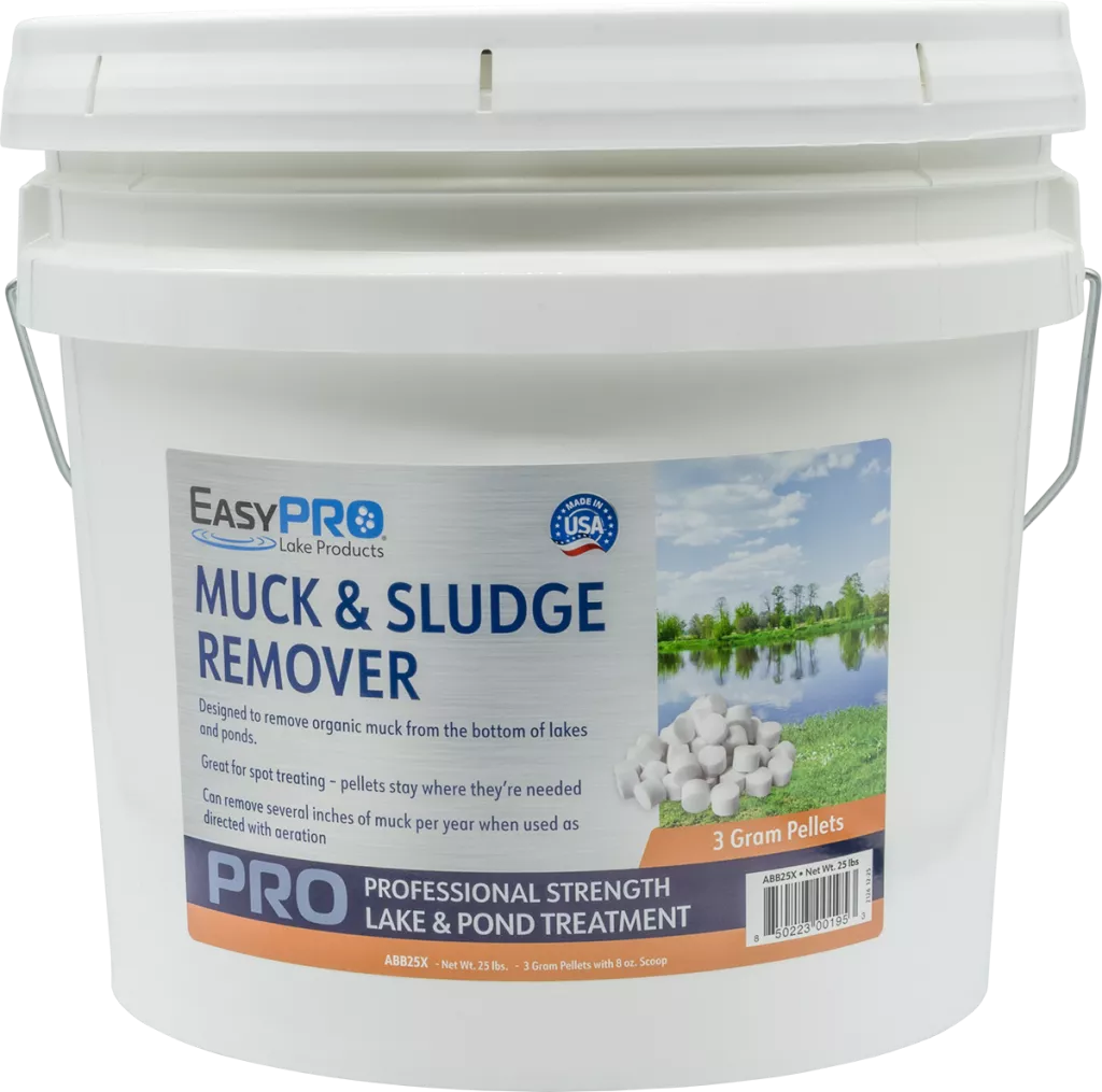 Muck & Sludge Remover Bacteria Pellets – 25lb Pail