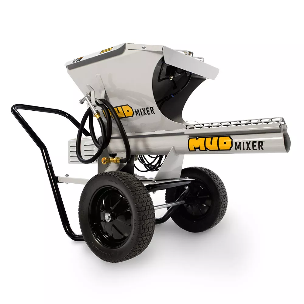 MudMixer Portable 120V Multi-Use Mixer for Concrete, Mortar, and Stucco