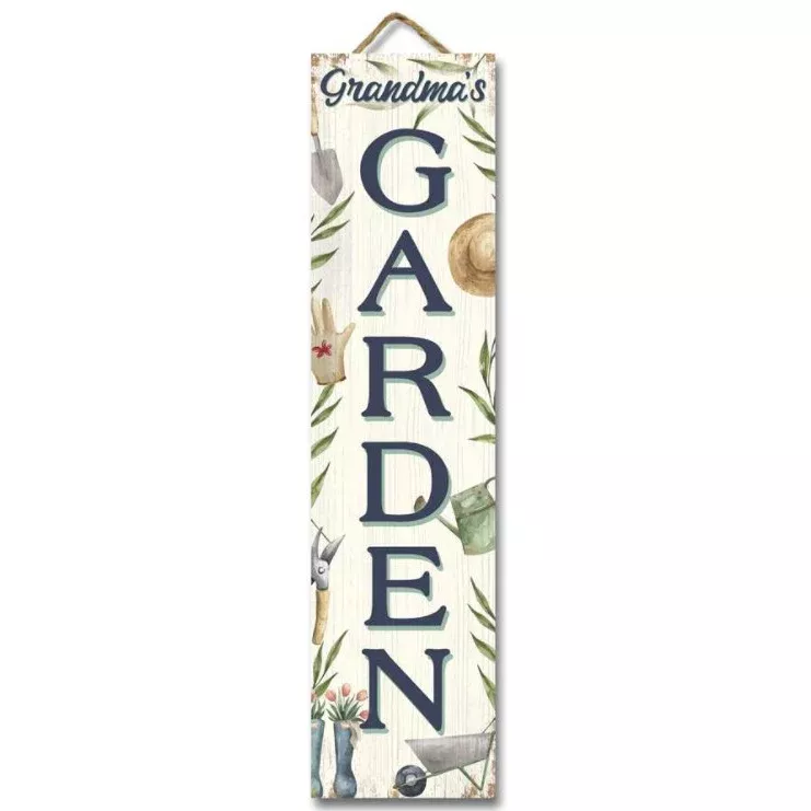 My Word! Hanging & Standing Sign- Grandma's Garden