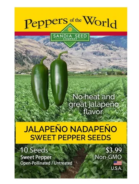 Nadapeño No-Heat Jalapeño Seeds