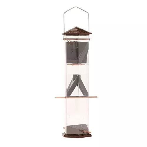 Nature's Way Bird Products Wide Deluxe Twist and Clean Thistle Feeder,