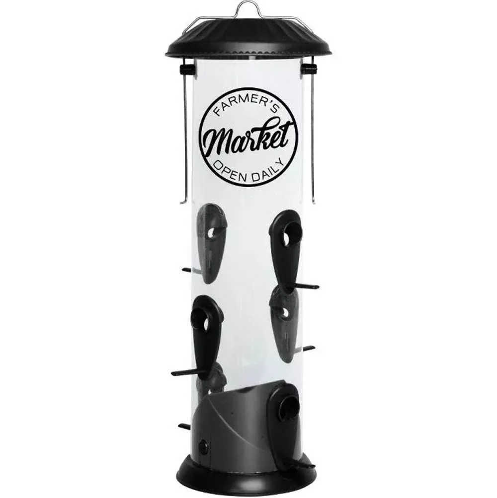 Nature's Way, Easy Clean Farmhouse Deluxe Tube Feeder, Green