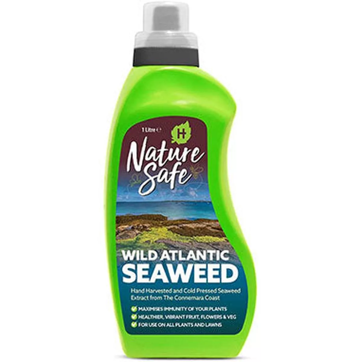 Nature Safe Plant & Lawn Feed Wild Atlantic Seaweed 1 Litre – 1
