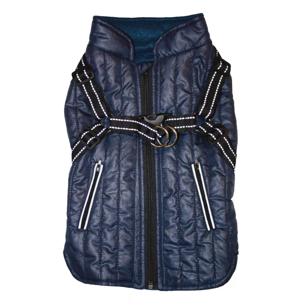 Navy Harness Coat, Small
