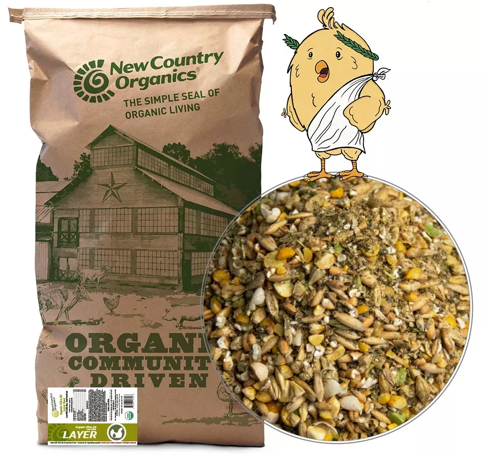 New Country Organic Layer with Olive Oil 40#