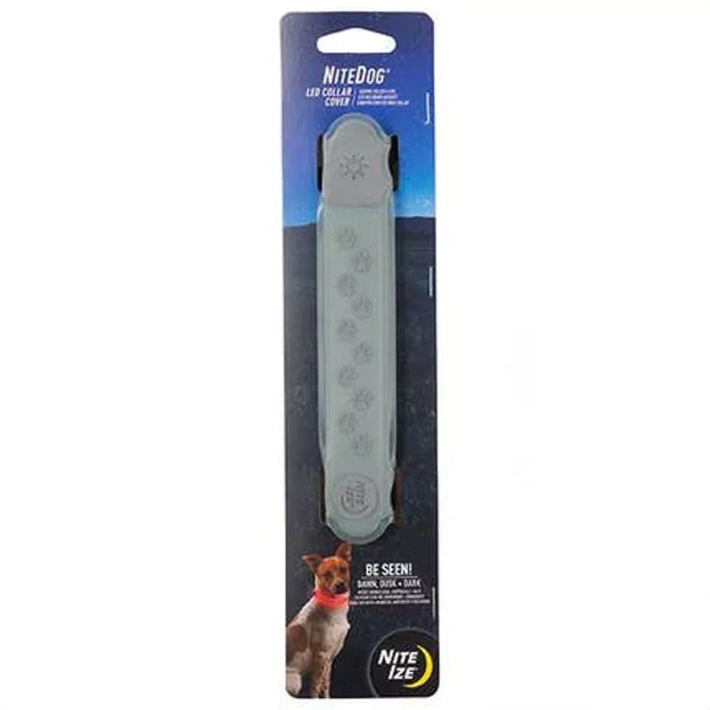 Nite Ize, Nite Dawg Collar Cover, Gray
