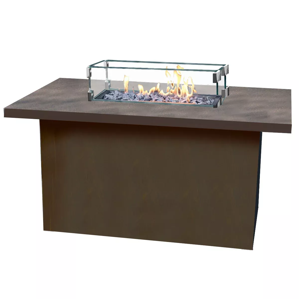 NorthCape, 48” x 32” Cal Sil Fire Table Rectangle