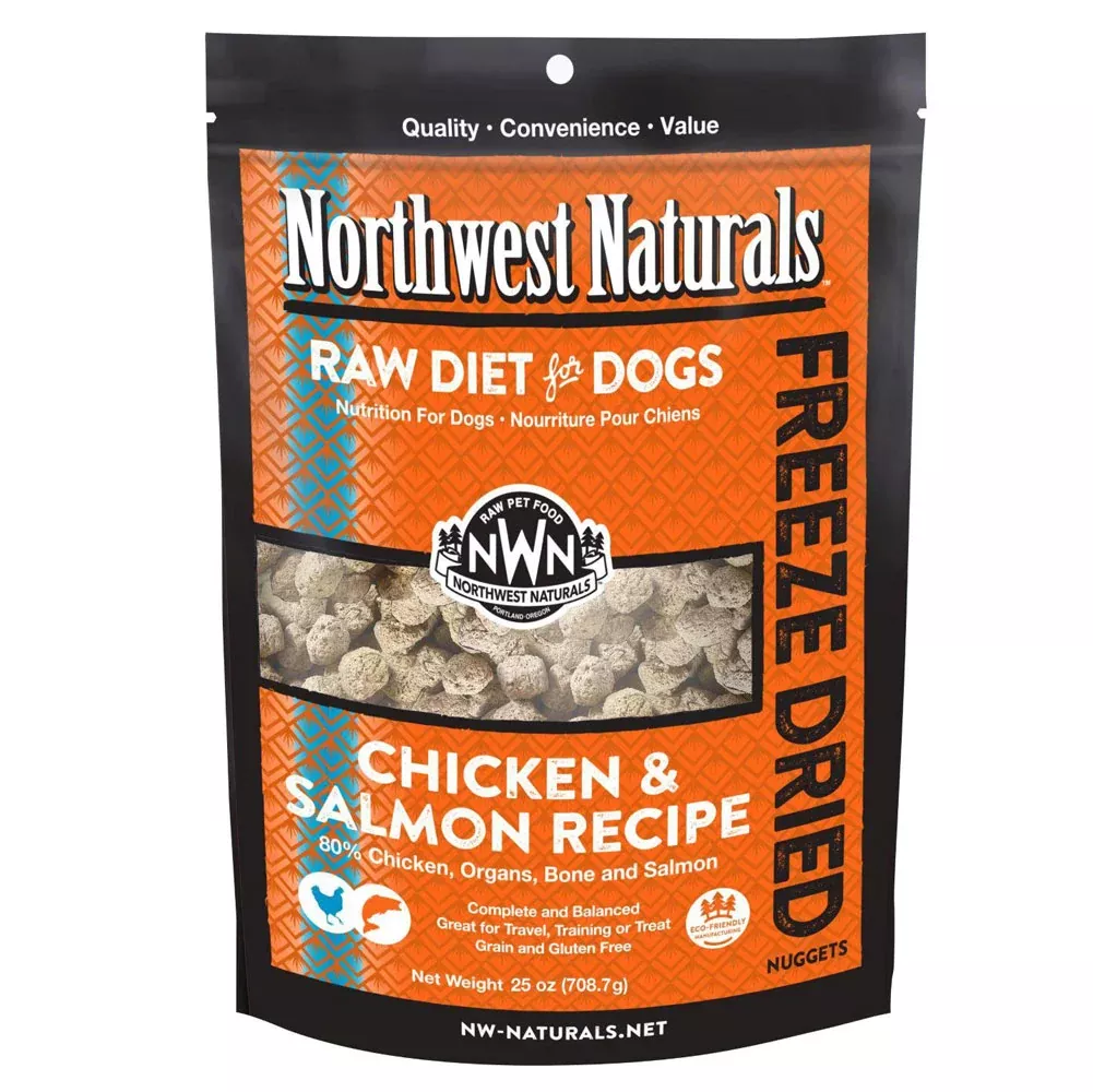 Northwest Naturals, Freeze Dried Chicken & Salmon, 25 oz.