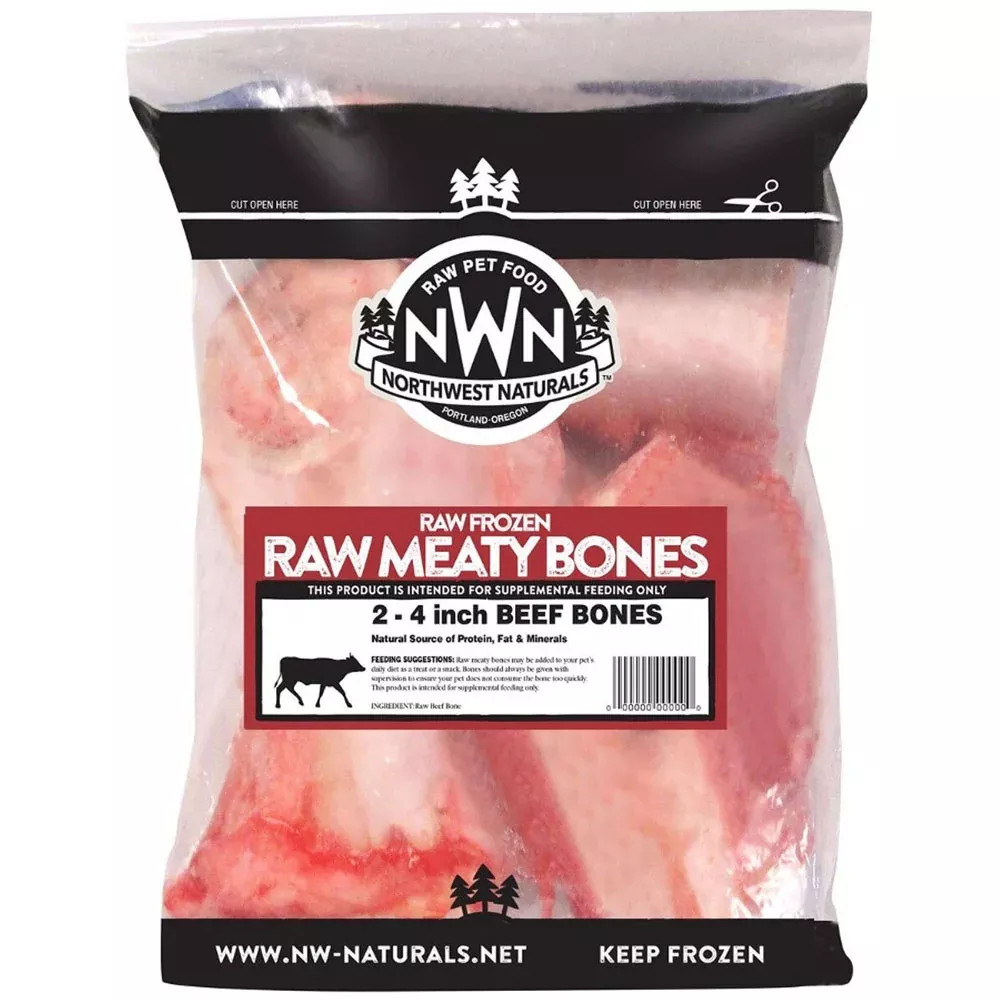 Northwest Naturals, Raw Frozen Beef Bones, Large 2 Pack