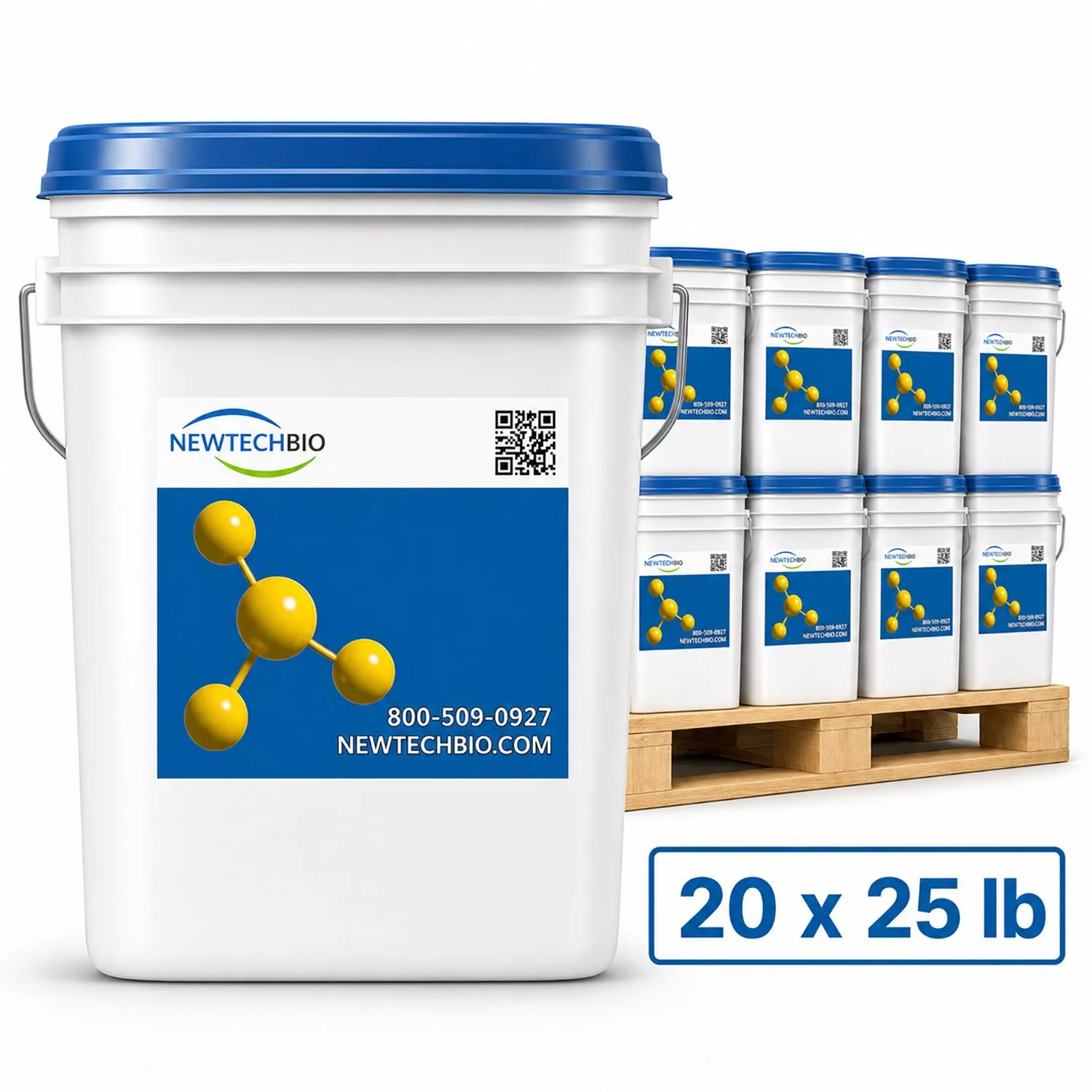NT-MAX Lake & Pond Clarifier + Sludge & Muck Digester 25 lb Pail 20-pack, 500 lbs Total