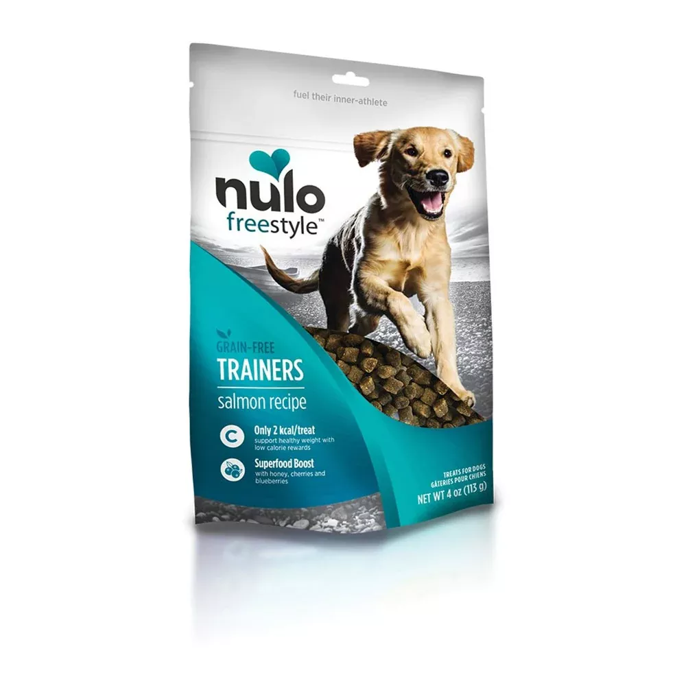 Nulo, Trainers Train Treats, Salmon, 4 oz.