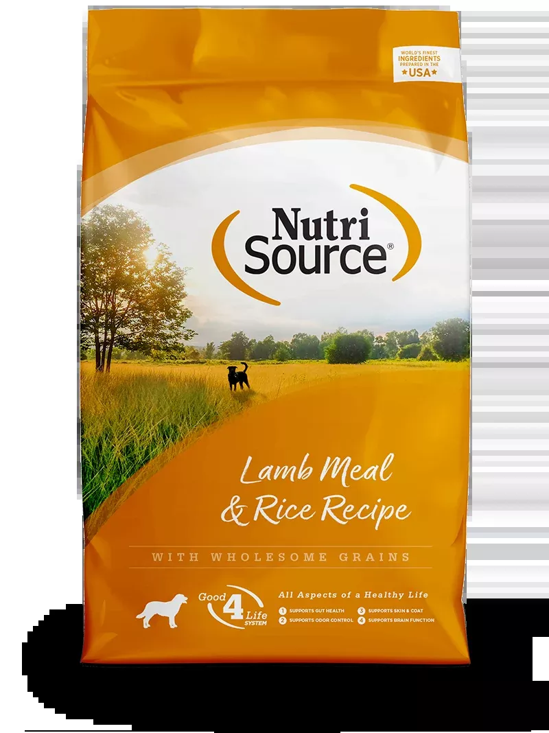 NutriSource Lamb Meal & Rice Formula, 30 LB